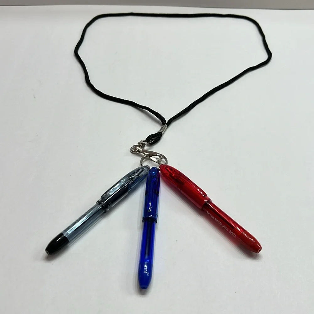 Mini Pens with Lanyard